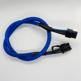 16awg 60cm PCI-E cable 6 pin male to 6+2 pin male breakout cable - AndoVolution Australia