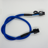 18awg 60cm PCI-E cable 6 pin male to 6+2 pin male breakout cable - AndoVolution Australia