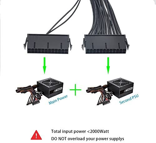 Dual ATX PSU splitter cable - AndoVolution Australia - GPU Risers - crypto mining - Located: North Lakes, Brisbane, QLD, Australia
