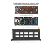 8 GPU Open Air Frame Graphics Card Machine Chassis Case Suitable for BTC-S37 - AndoVolution Australia - GPU Risers - crypto mining - Located: North Lakes, Brisbane, QLD, Australia