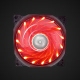 RGB Red cooling fan 4pin molex for PC hydraulic bearing low noise 120x120x25mm - AndoVolution Australia - GPU Risers - crypto mining - Located: North Lakes, Brisbane, QLD, Australia